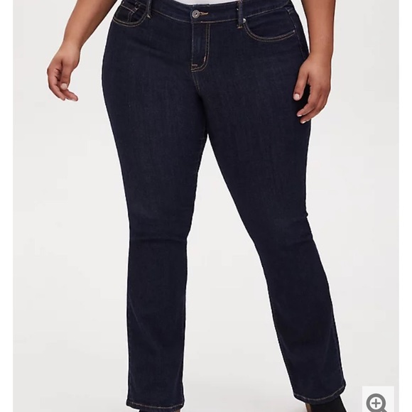 SLIM BOOT JEAN - VINTAGE STRETCH DARK WASH